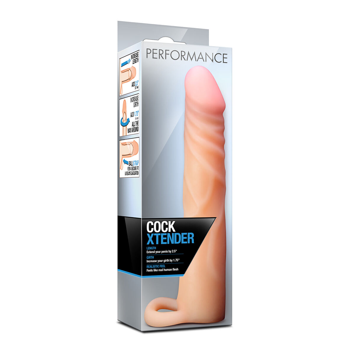 Penis cover Blush Performance Meat Ø 3,8 cm - Bild 1