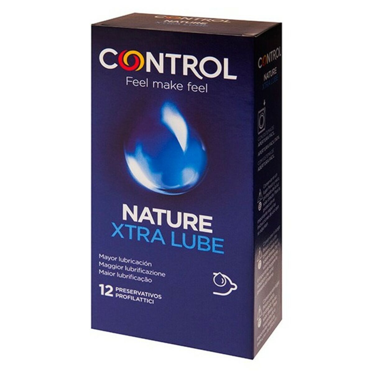 Kondomer Control Nature Extra Lube (12 st)